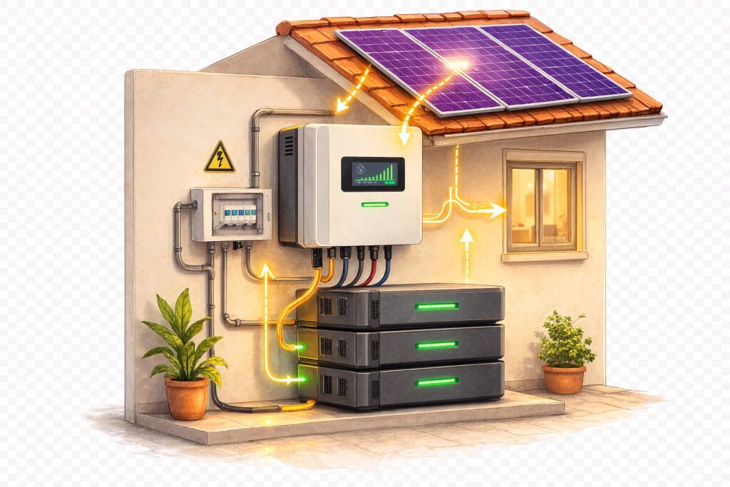 How to choose the right solar battery size for residential property