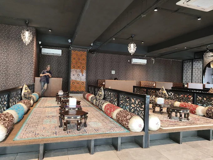 Traditional Arabian mandi rice served at The Joint Al Mandi restaurant in Kurnool