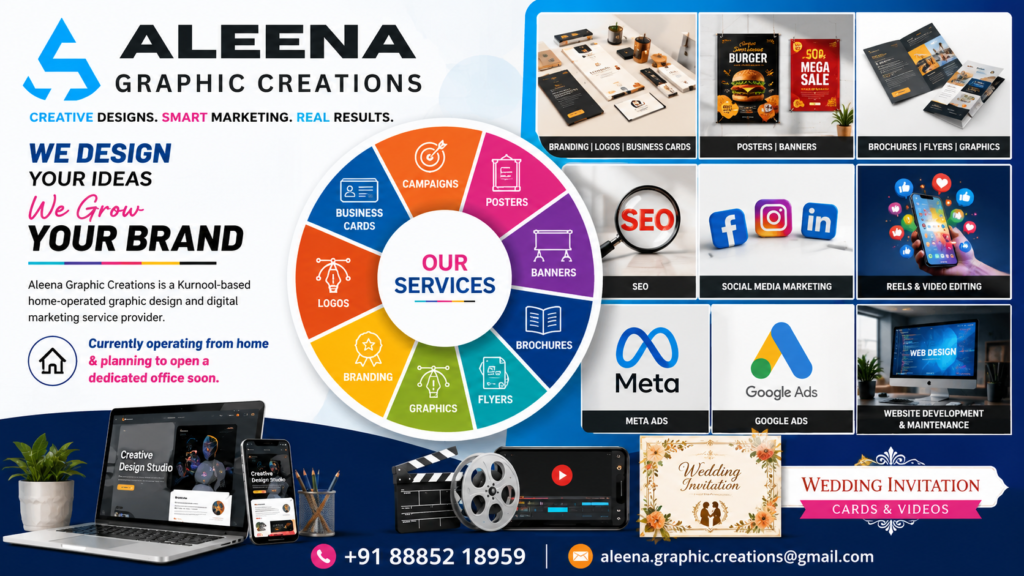 Graphic Design & Digital Marketing Services in Kurnool