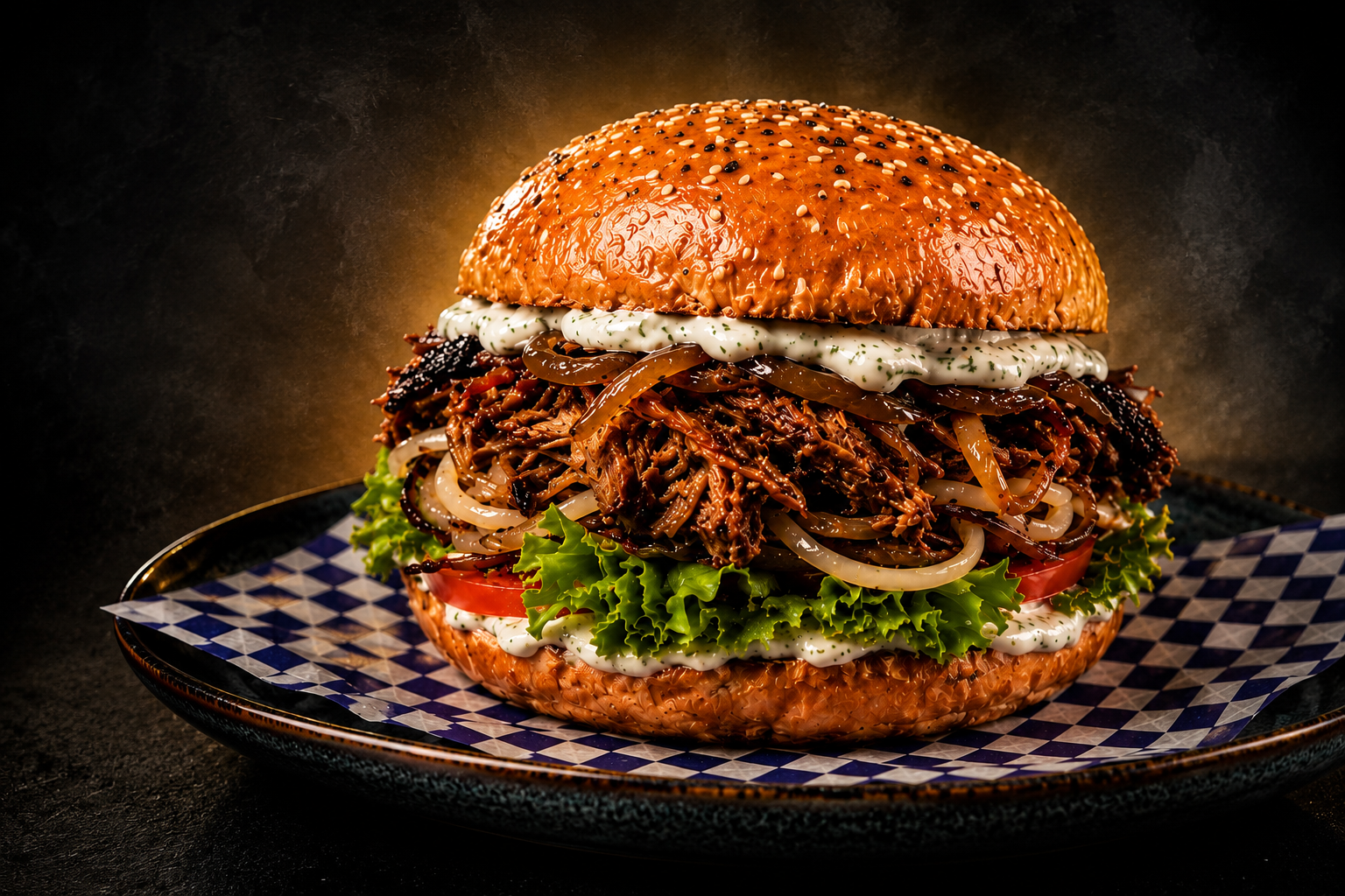 Juicy Lamb Burger