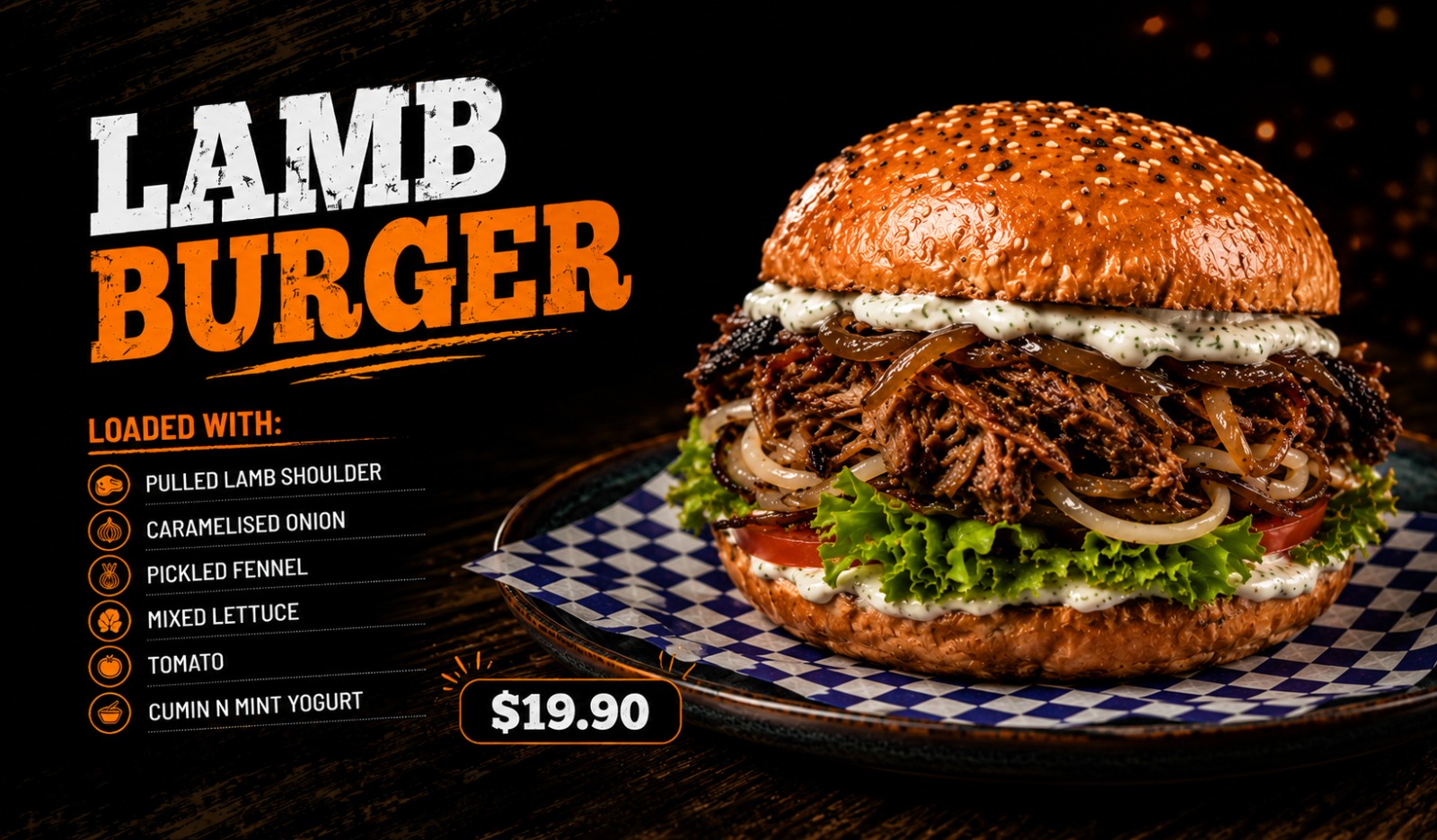 Lamb Burger